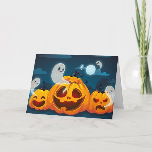 Halloween-kaart Kaart (Voorkant)