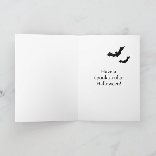 Halloween-kaart Kaart (Binnen)