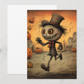 Halloween-kaart Kaart (Voorkant / Achterkant)