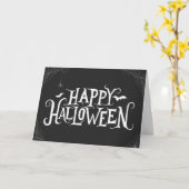 Halloween-kaart Kaart (Gele Bloem)