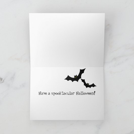 Halloween-kaart Kaart (Binnen)