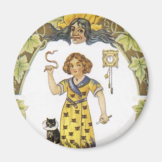  Halloween-kaart Magneet (Voorkant)