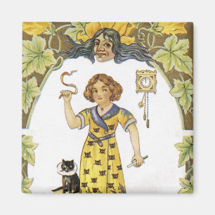  Halloween-kaart Magneet