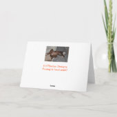 Halloween kaart met honden gekleed in kostuums (Achterkant)