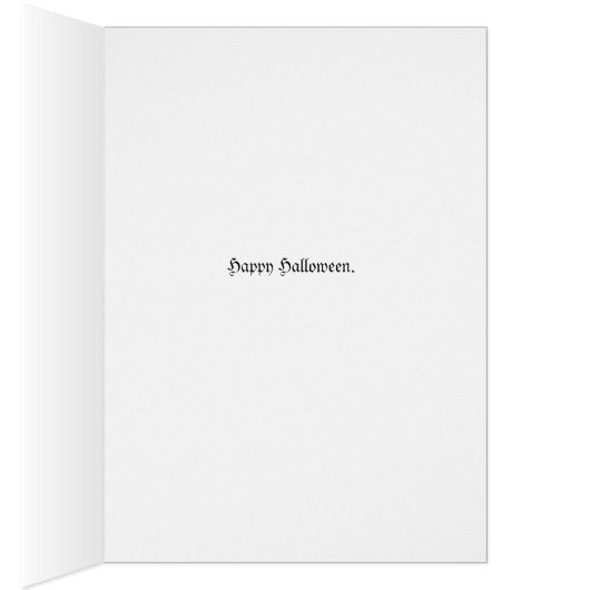 Halloween Kaart met pompoenen, voeg uw eigen foto (Binnen (Rechts))