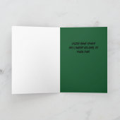 Halloween Kaart met Spooky House & Scene (Binnen)