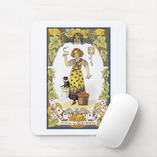  Halloween-kaart Muismat (Met muis)