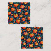 Halloween kaart notitiekaartje (Voorkant / Achterkant)