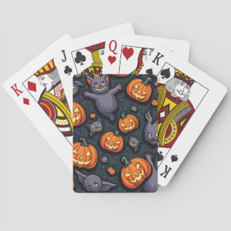 Halloween-kaart Pokerkaarten
