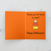 Halloween Kaart van de leraar (Binnen)