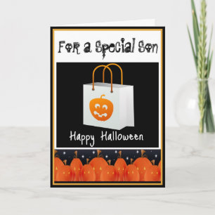 Halloween Kaart voor kinderen