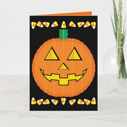 Halloween Kaart voor kinderen (Voorkant)