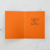 Halloween Kaart voor kinderen (Binnen)