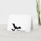 Halloween-kaart voor Moon en Bats Kaart (Achterkant)
