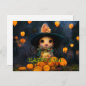 Halloween-kaarten Briefkaart (Voorkant / Achterkant)