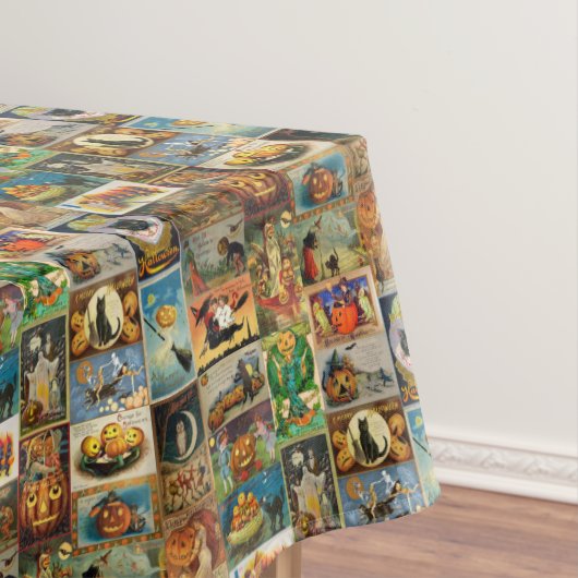  Halloween Kaarten Collage Tafelkleed (Voorbeeld)