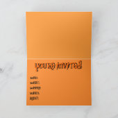 Halloween Kaarten Custom Halloween Party Uitnodigi (Binnen)