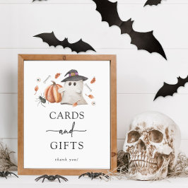 Halloween Kaarten en geschenken Baby shower teken Poster