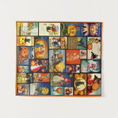  Halloween Kaarten Koulage Tapestry Wandkleed (Voorkant (horizontaal))