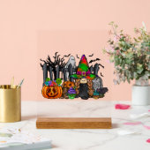 Halloween Kabouter Acryl Bord (Huwelijk)
