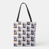 Halloween Kabouter Boodschappentas Tote Bag (Achterkant)