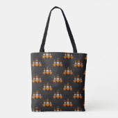 Halloween-kabouter boodschappentas tote bag (Achterkant)