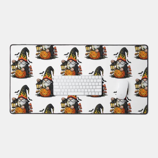 Halloween-kabouter bureaumat (Keyboard & Muis)