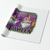 Halloween Kabouter Cadeaupapier (Uitgerold)
