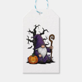 Halloween Kabouter Cadeautag Cadeaulabel