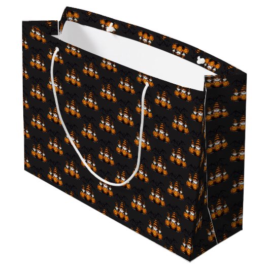 Halloween Kabouter Cadeautas (Achterkant Gekanteld)