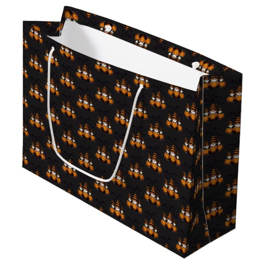 Halloween Kabouter Cadeautas (Voorkant Gekanteld)