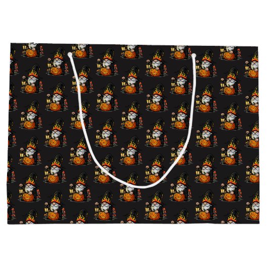 Halloween Kabouter Cadeautas (Achterkant)
