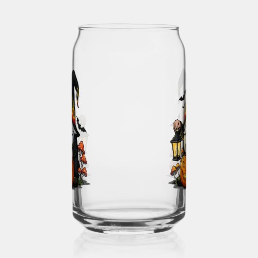 Halloween Kabouter Drinkset Blikvorm Glas (Rechts)