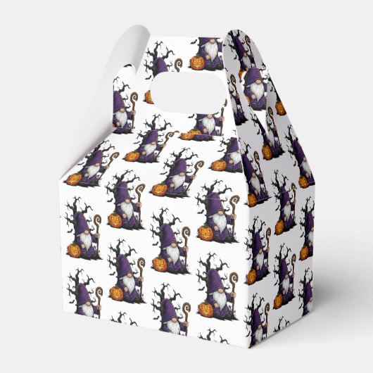 Halloween Kabouter Favor Doos Bedankdoosjes (Voorkant Zijde)