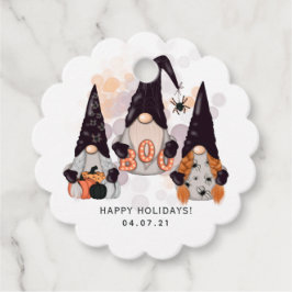 Halloween-kabouter Favor-tags Bedankjes Labels