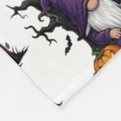 Halloween-kabouter fleece deken (Hoek)