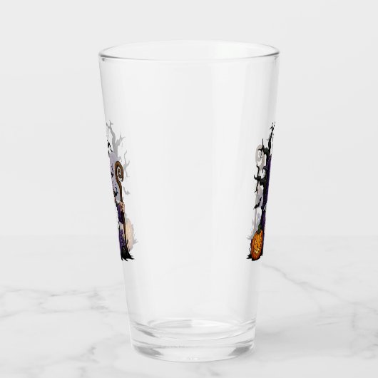 Halloween Kabouter Glas (Rechts)