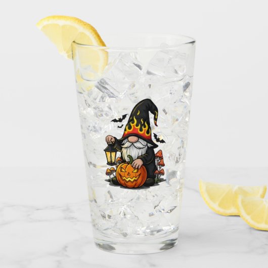 Halloween Kabouter Glas Cup (Voorkant ijs)