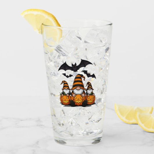 Halloween Kabouter Glas Cup (Voorkant ijs)