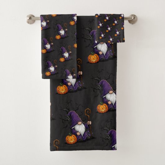 Halloween Kabouter Handdoek Set (Insitu)