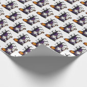 Halloween-kabouter Inpakpapier (Hoek)