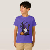 Halloween Kabouter Kinder T-Shirt (Voorkant volledig)