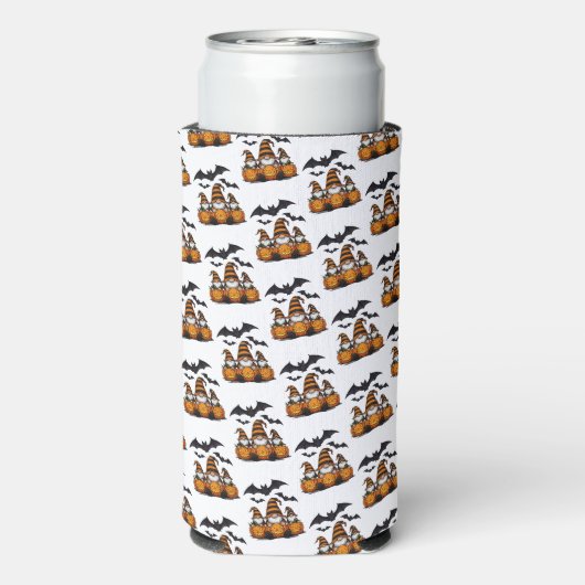 Halloween Kabouter Koozie (Seltzer Achterkant)