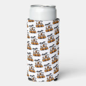 Halloween Kabouter Koozie (Seltzer Voorkant)