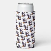 Halloween Kabouter Koozie (Seltzer Voorkant)