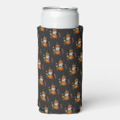 Halloween Kabouter Koozie (Seltzer Voorkant)