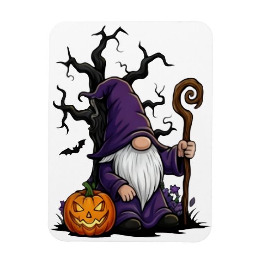 Halloween Kabouter Magneet (Verticaal)