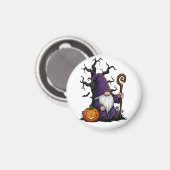 Halloween Kabouter Magneet (Voorkant / Achterkant)