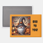 Halloween Kabouter Magneet (Voorkant / Achterkant)