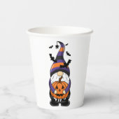 Halloween-kabouter Papieren Bekers (Achterkant)
